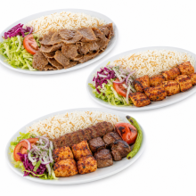KEBABS WITH RICE MENU